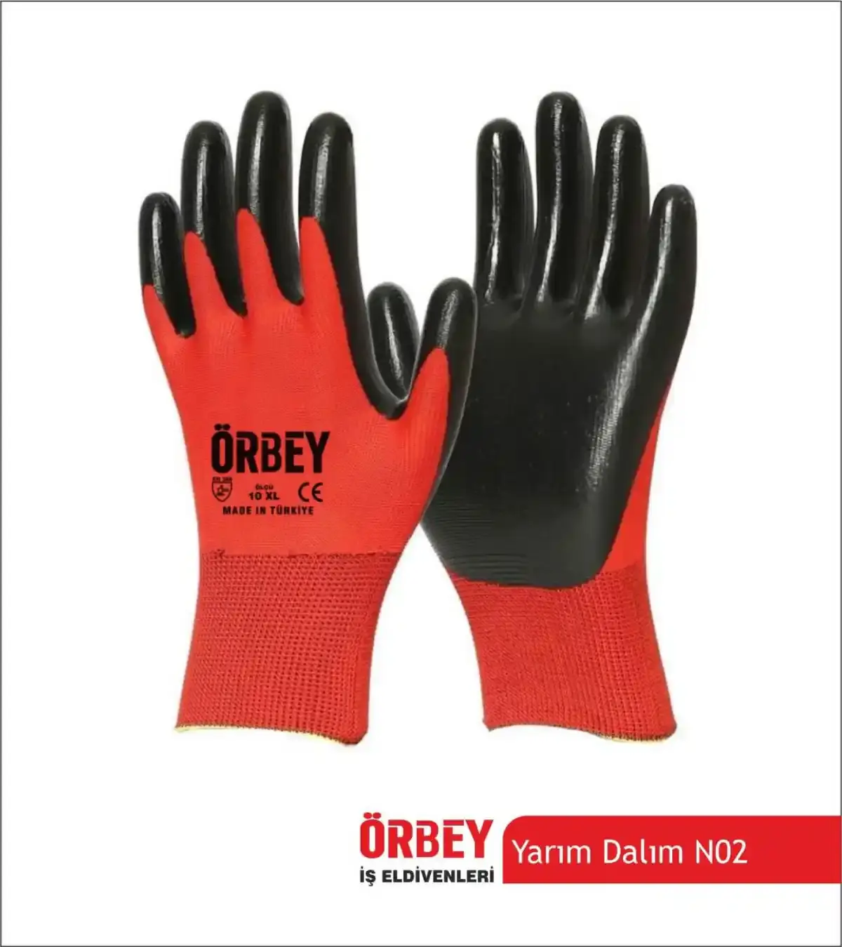 Yarım Dalım İş Eldiveni N02